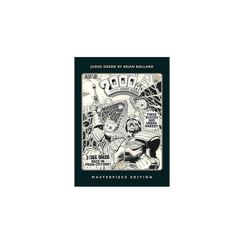 Judge Dredd by Brian Bolland: Masterpiece Edition Paperback