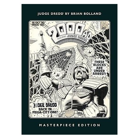 Judge Dredd by Brian Bolland: Masterpiece Edition Paperback