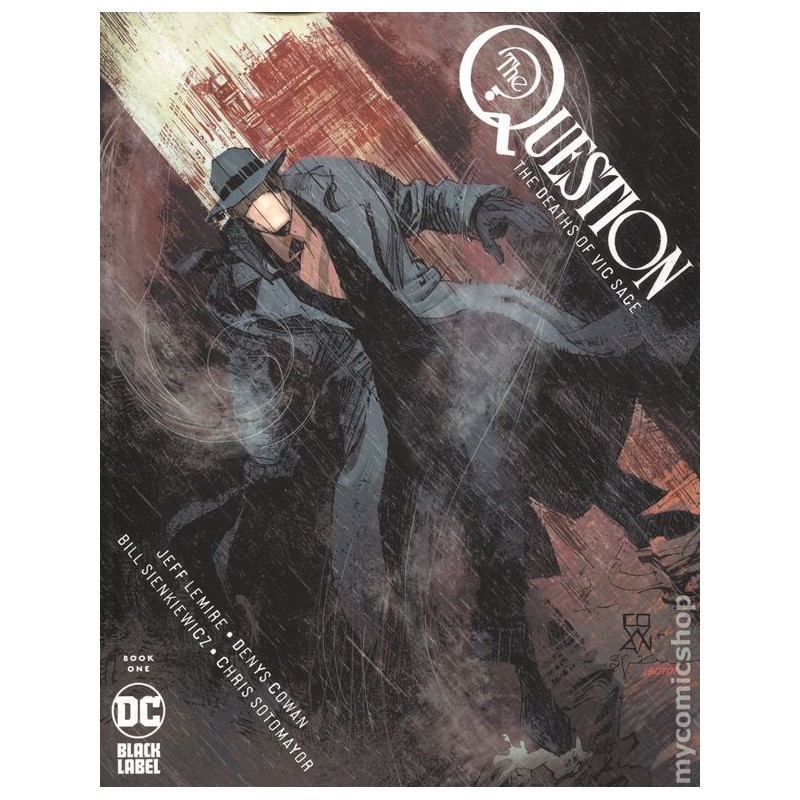 Question the Deaths of Vic Sage (2019 DC) 1A