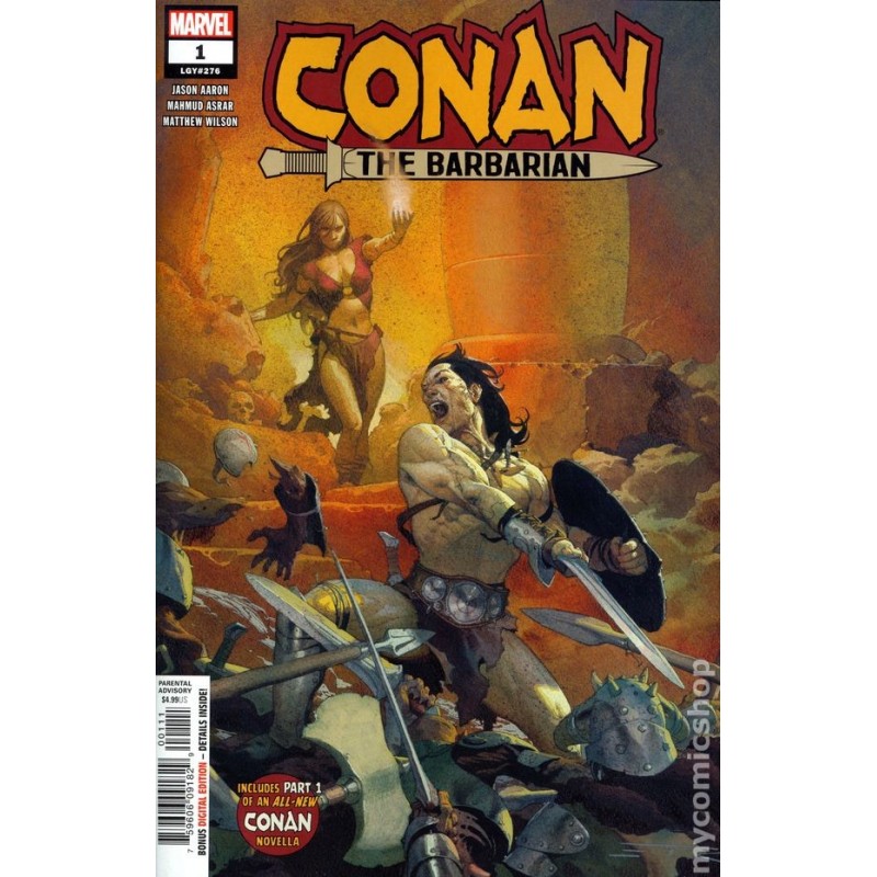Conan the Barbarian 2019 Marvel Nro 1A