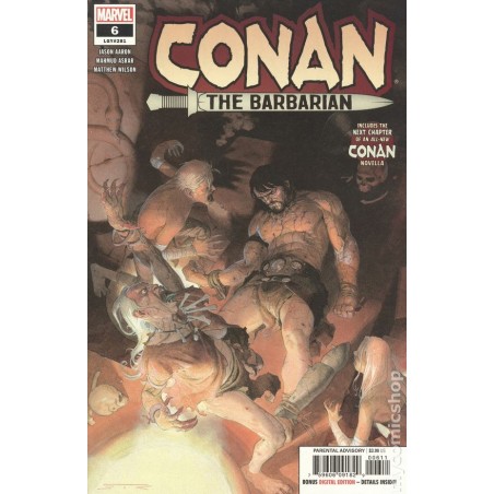 Conan the Barbarian 2019 Marvel Nro 6A