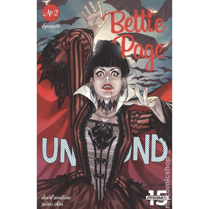 Bettie Page Unbound 2019 Dynamite Nro 2D