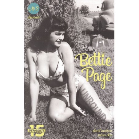 Bettie Page Unbound 2019 Dynamite Nro 2E