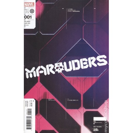 Marauders 2022 Marvel Nro 1B