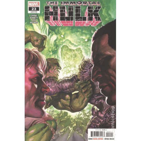 Immortal Hulk 2018 Marvel Nro 23A