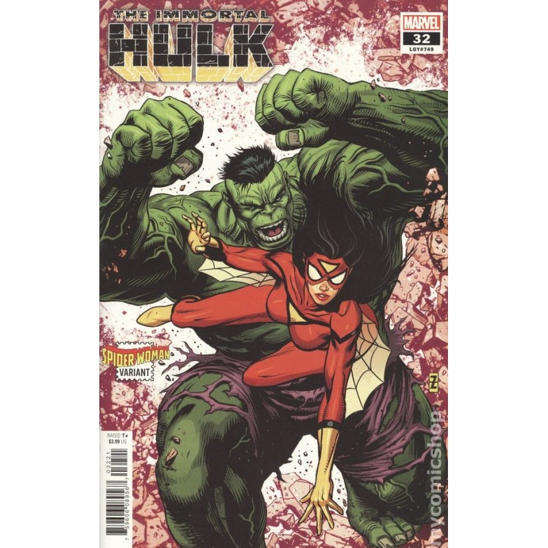 Immortal Hulk 2018 Marvel Nro 32B