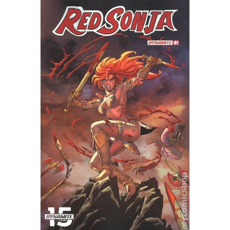 Red Sonja 2019 Dynamite Nro 1A