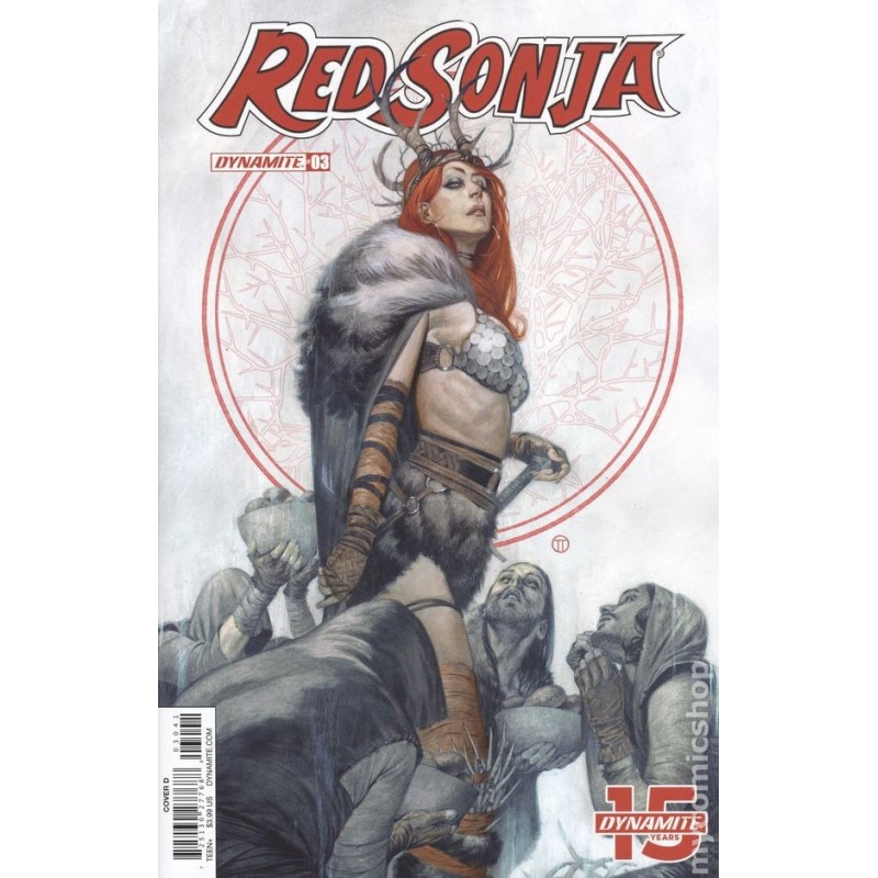Red Sonja 2019 Dynamite Nro 3D