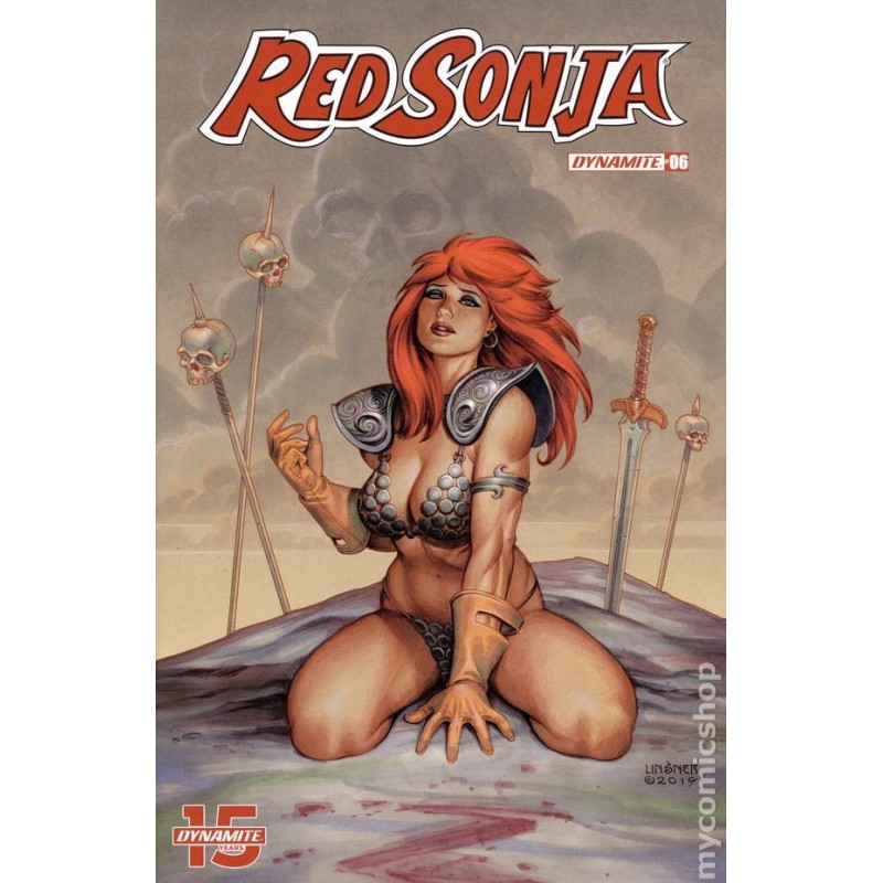 Red Sonja 2019 Dynamite Nro 6B