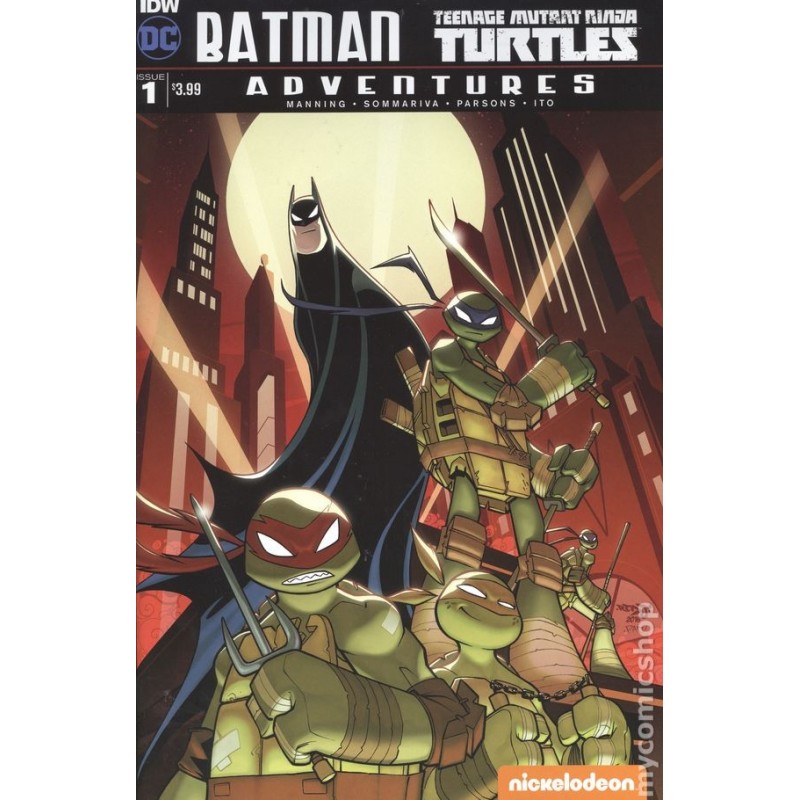 Batman Teenage Mutant Ninja Turtles Adventures 2016 IDW Nro 1 al 5 Variant A