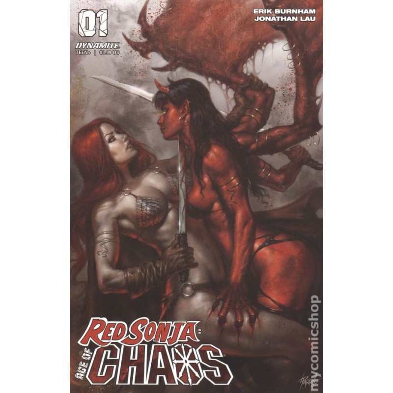 Red Sonja Age of Chaos 2020 Dynamite Nro 1A