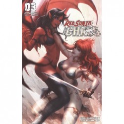 Red Sonja Age of Chaos 2020 Dynamite Nro 3D