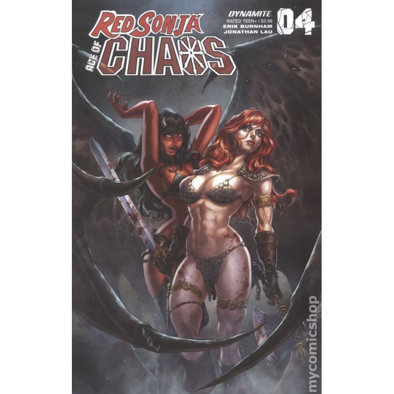 Red Sonja Age of Chaos 2020 Dynamite Nro 4B
