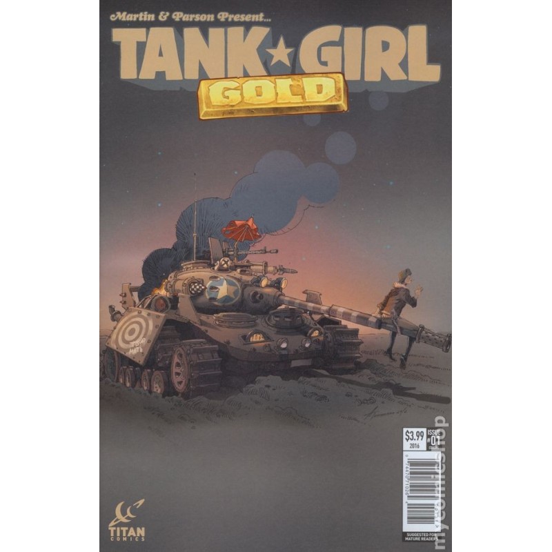 Tank Girl Gold 2016 Titan Nro 1C