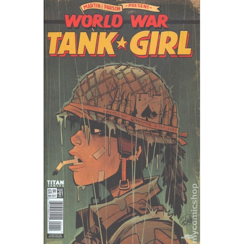 Tank Girl World War Tank Girl 2017 Titan Nro 1A