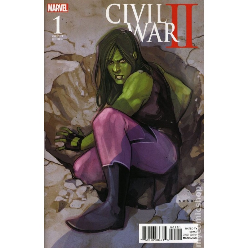 Civil War II 2016 Marvel Nro 1 al 8 COMPLETA Variant D