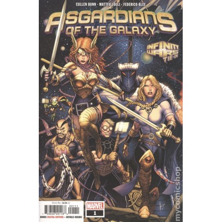 Asgardians of the Galaxy 2018 Marvel Nro 1 al 10 Variant A