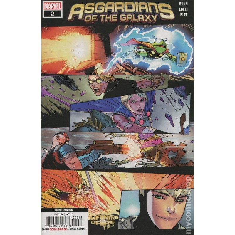 Asgardians of the Galaxy 2018 Marvel Nro 2C