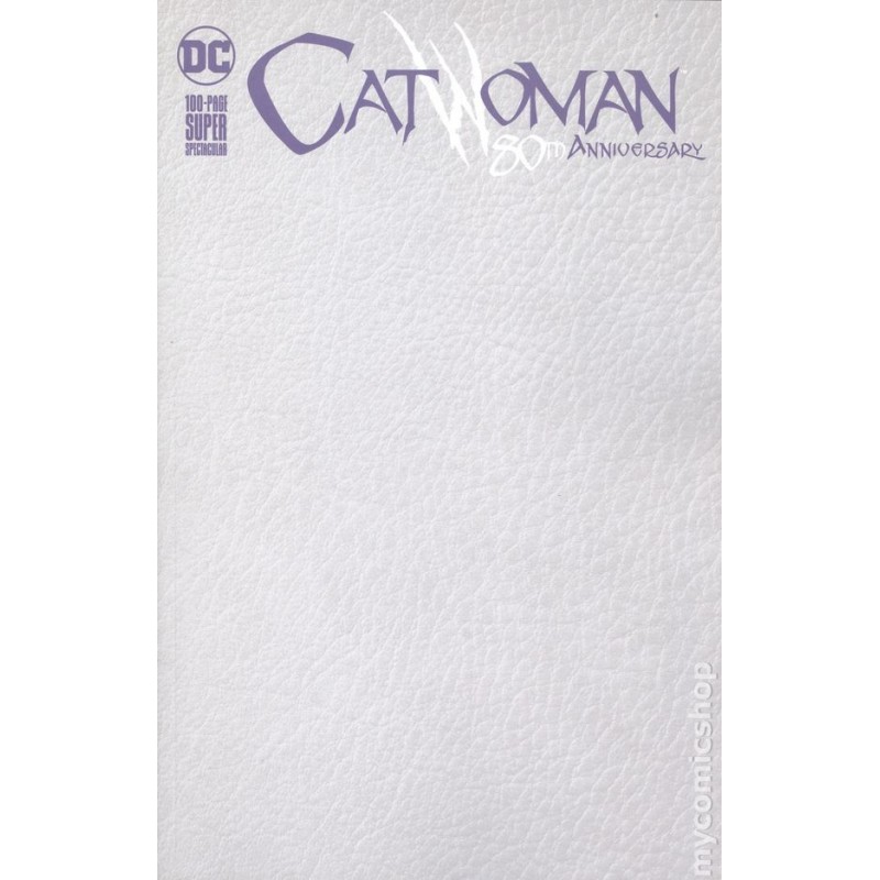 Catwoman 80th Anniversary 100 Page Super Spectacular 2020 DC Nro 1BLANK