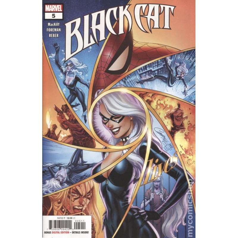 Black Cat 2019 3rd Series Marvel Nro 5A