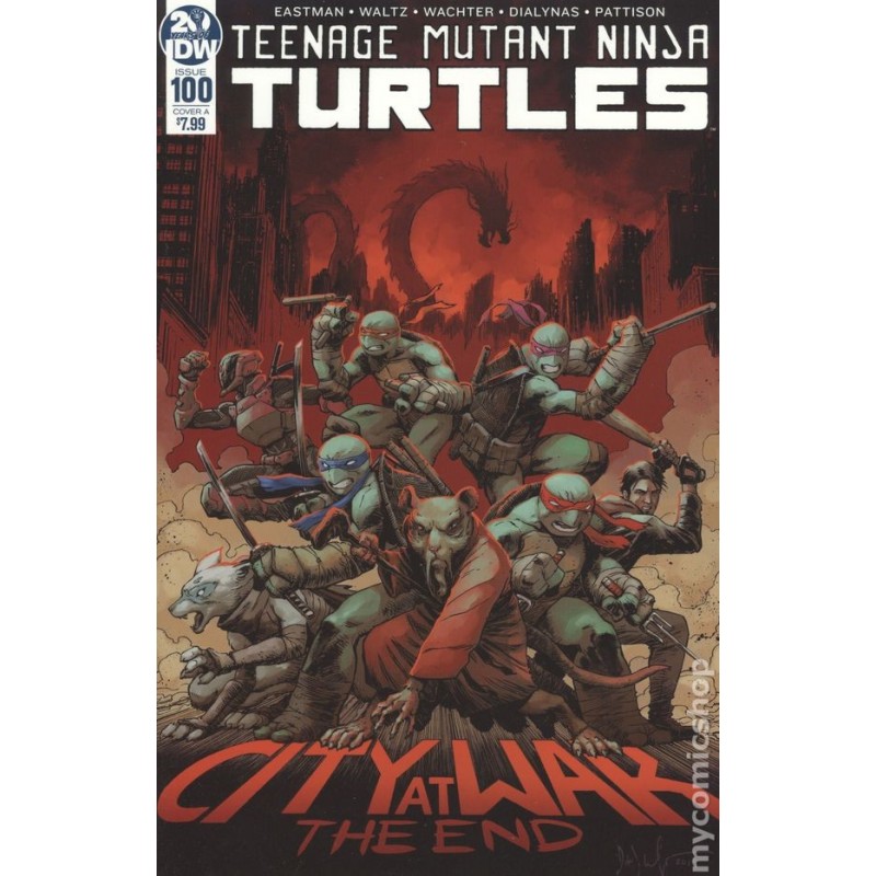 Teenage Mutant Ninja Turtles 2011 IDW Nro 100A