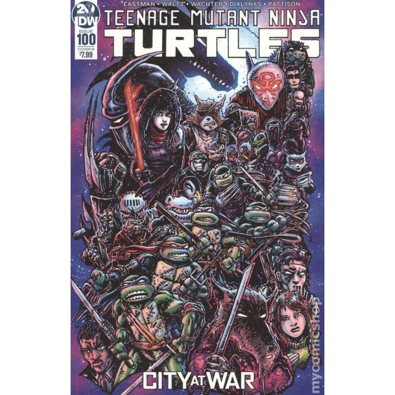 Teenage Mutant Ninja Turtles 2011 IDW Nro 100B
