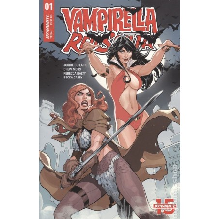 Vampirella Red Sonja 2019 Dynamite Nro 1A