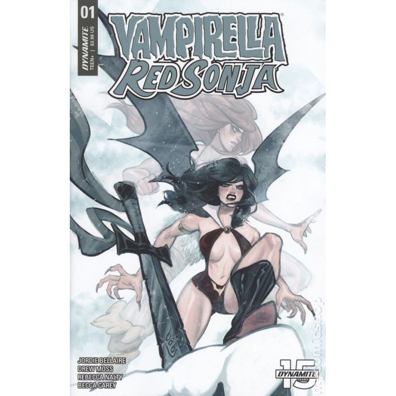 Vampirella Red Sonja 2019 Dynamite Nro 1C