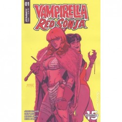Vampirella Red Sonja 2019 Dynamite Nro 1D