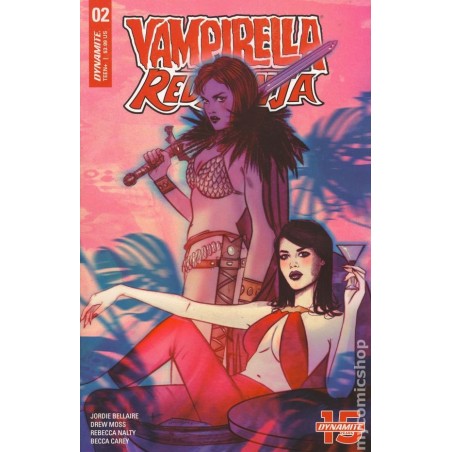 Vampirella Red Sonja 2019 Dynamite Nro 2A