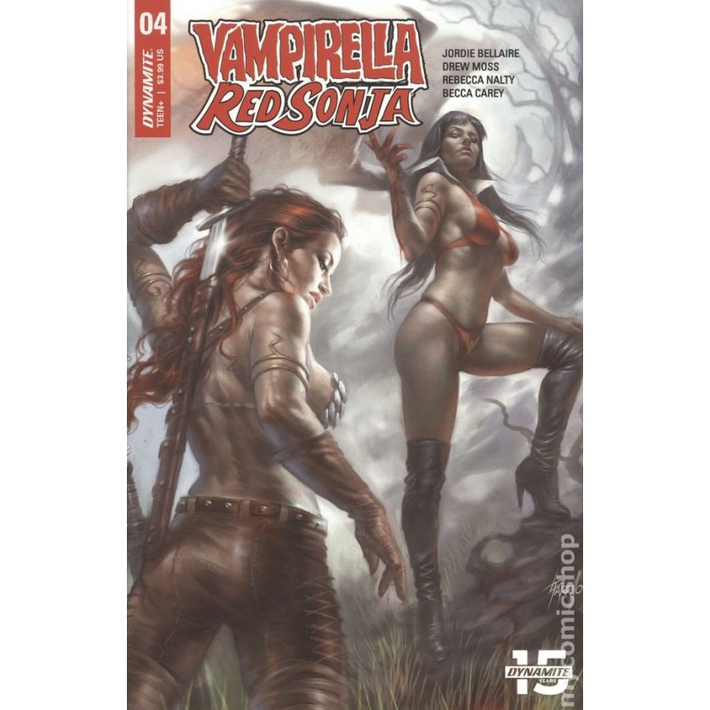 Vampirella Red Sonja 2019 Dynamite Nro 4C