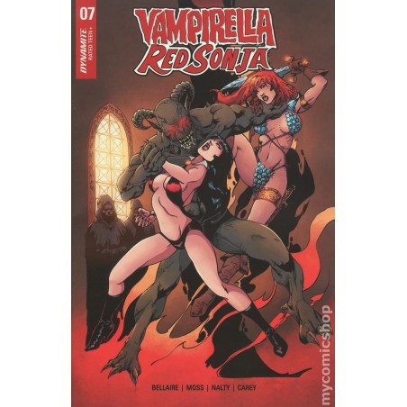 Vampirella Red Sonja 2019 Dynamite Nro 7L