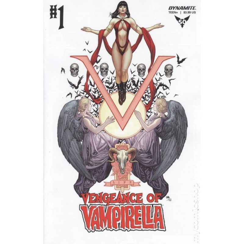 Vengeance of Vampirella 2019 Dynamite Nro 1B