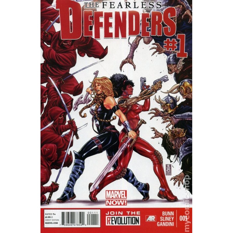 Fearless Defenders 2013 Nro 1 al 12 Variant A