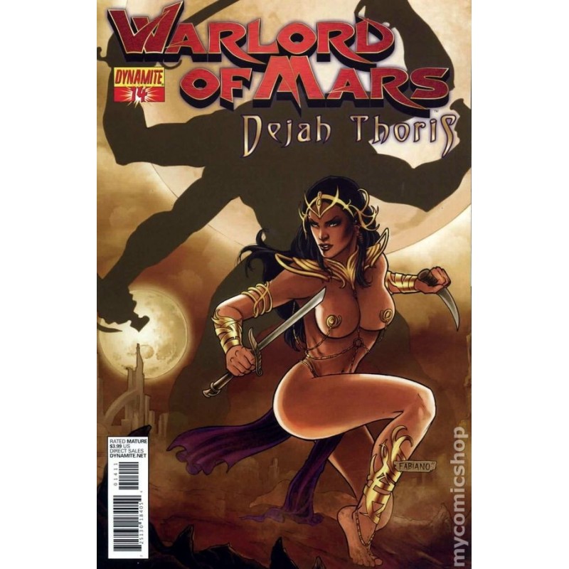 Warlord of Mars Dejah Thoris 2011 Dynamite Nro 14B
