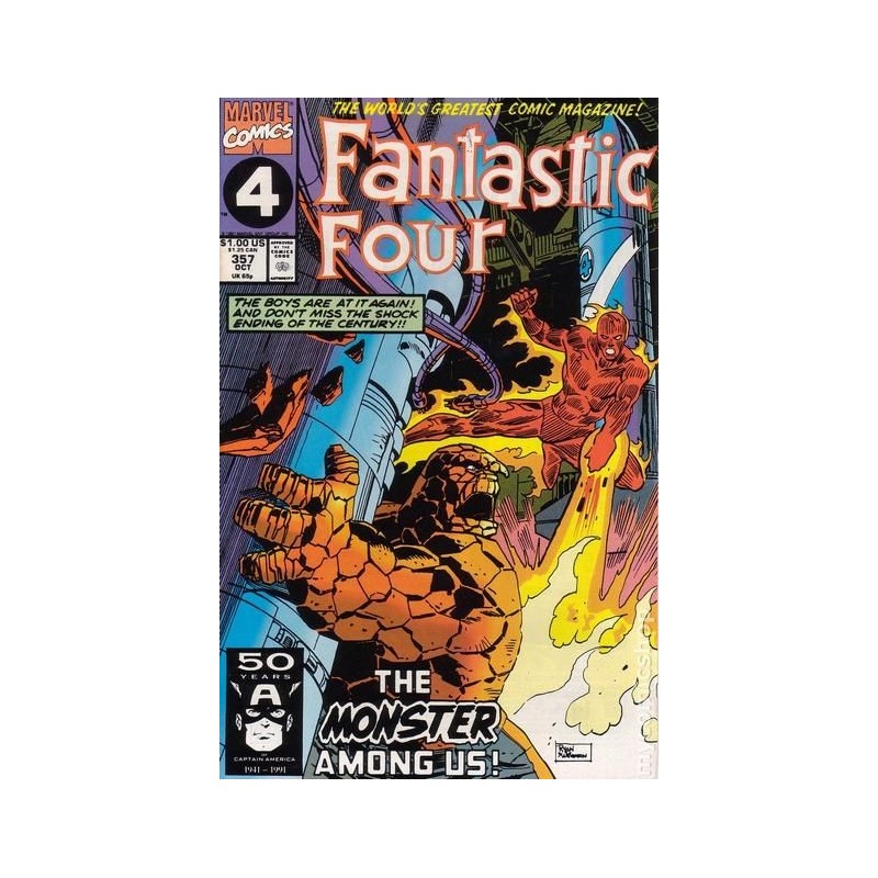 Fantastic Four 1961 1st Series Nro 357