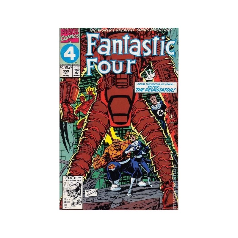 Fantastic Four 1961 1st Series Nro 359
