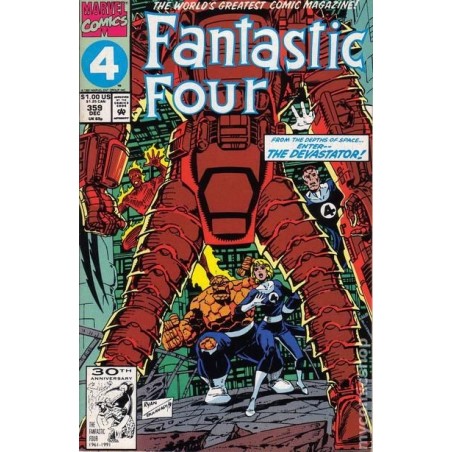 Fantastic Four 1961 1st Series Nro 359