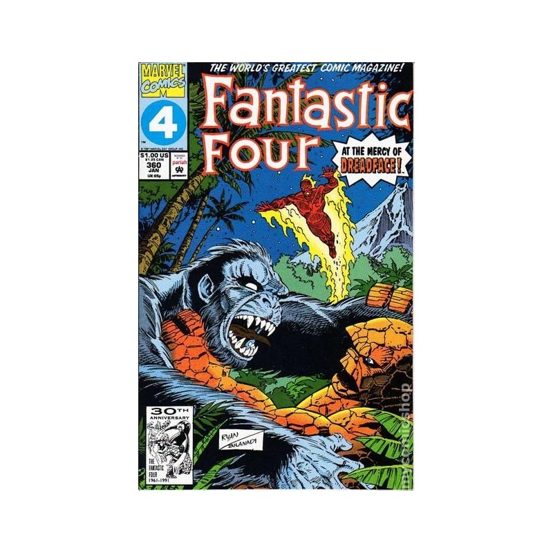 Fantastic Four 1961 1st Series Nro 360