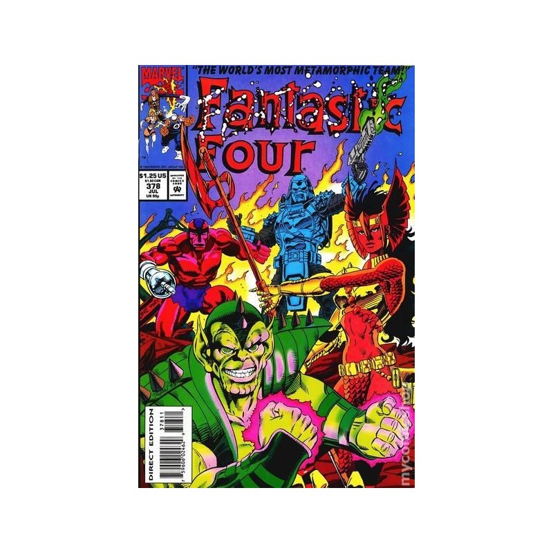 Fantastic Four 1961 1st Series Nro 378