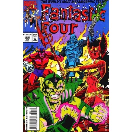 Fantastic Four 1961 1st Series Nro 378