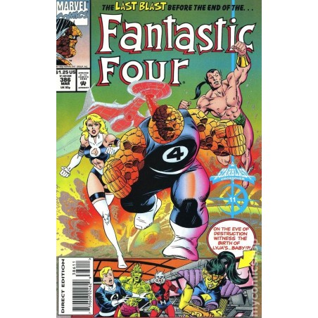 Fantastic Four 1961 1st Series Nro 386