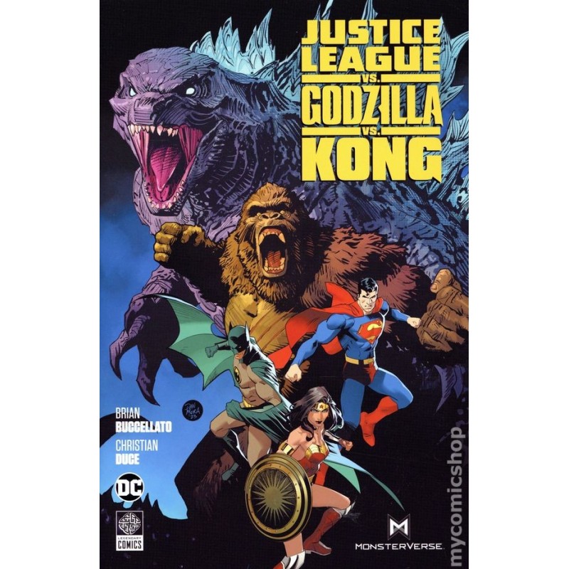 Justice League vs. Godzilla vs. Kong HC (2024 DC) vol 1