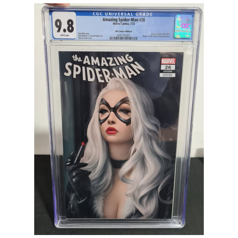 Amazing Spider-Man Vol 26 Marvel Comics 7/23 KRS Comics Edition A 9.8 CGC
