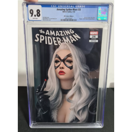 Amazing Spider-Man Vol 26 Marvel Comics 7/23 KRS Comics Edition A 9.8 CGC