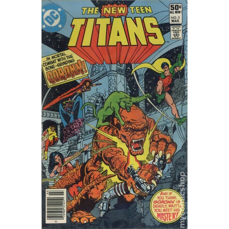 New Teen Titans  1980 Nro 5N