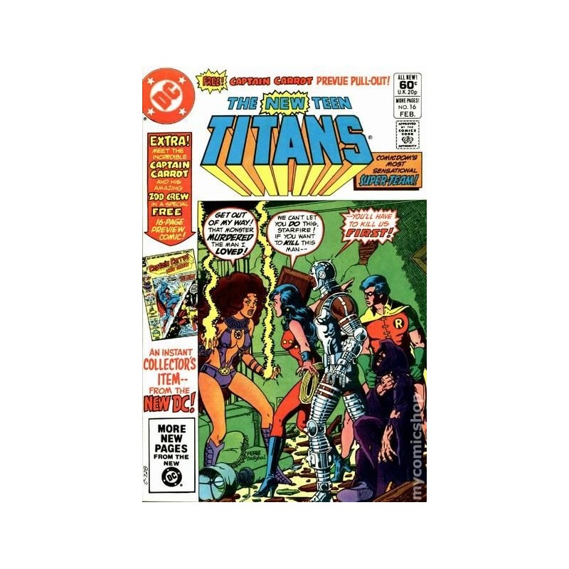 New Teen Titans  1980 Nro 16D