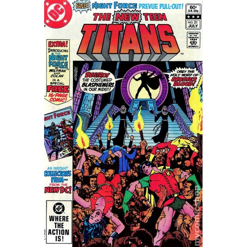 New Teen Titans  1980 Nro 21D
