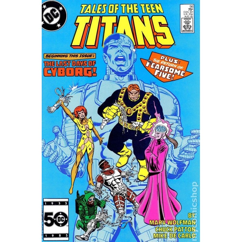 New Teen Titans  1980 Nro 56