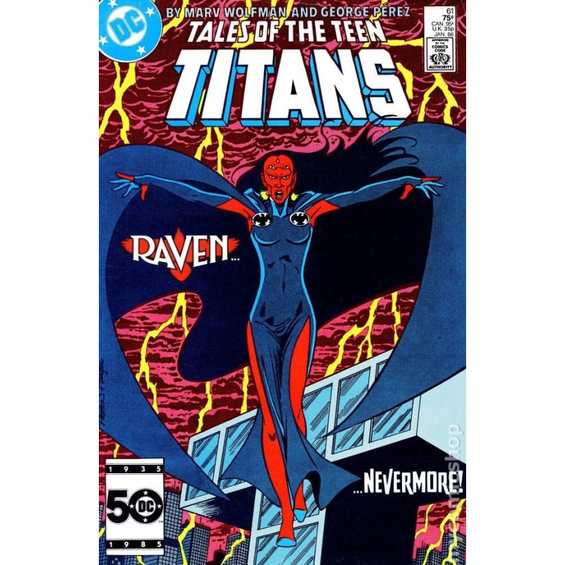 New Teen Titans  1980 Nro 61D
